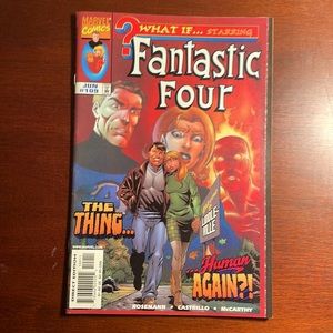 Marvel comics vintage WHAT IF….FANTASTIC FOUR, Vol 2, No 109, June 1988